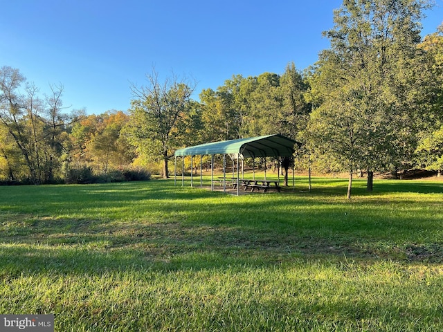 1604 High Knob Rd, Old Fields, WV 26845 - view of property's community featuring a yard and a carport