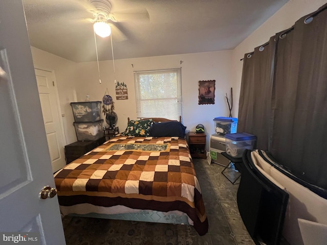 1604 High Knob Rd, Old Fields, WV 26845 - bedroom with ceiling fan