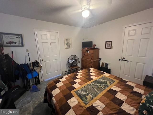 1604 High Knob Rd, Old Fields, WV 26845 - bedroom featuring a ceiling fan