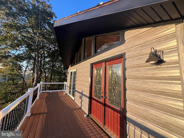 1604 High Knob Rd, Old Fields, WV 26845 - view of wooden terrace