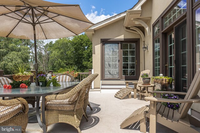 view of patio