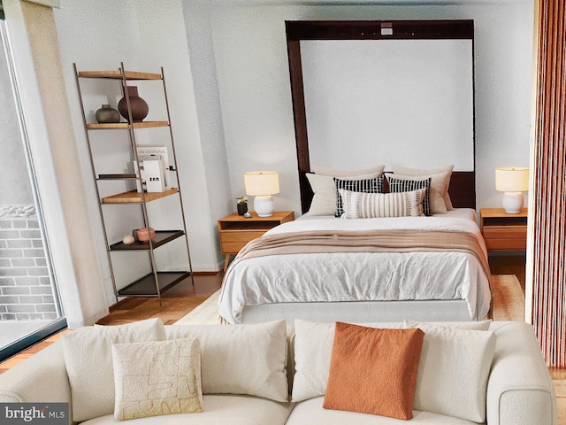 520 N Street Street SW Unit S622, Washington, DC 20024 - bedroom featuring wood finished floors