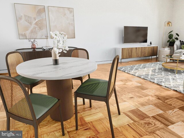 520 N Street Street SW Unit S622, Washington, DC 20024 - dining room featuring baseboard heating