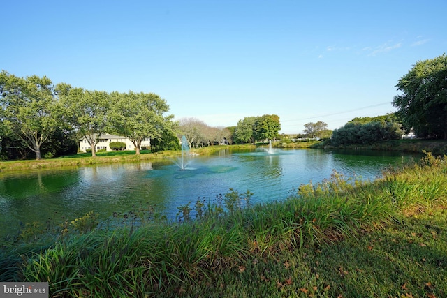 property view of water