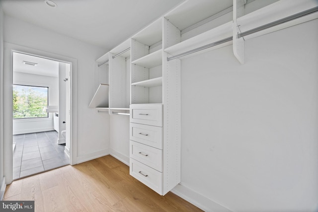 706 Latona St Unit F, Philadelphia, PA 19147 - spacious closet with light wood-style flooring