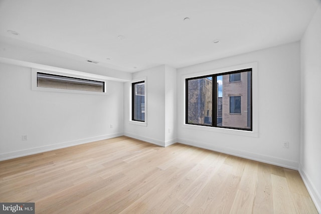 706 Latona St Unit F, Philadelphia, PA 19147 - spare room with light wood-style floors and baseboards