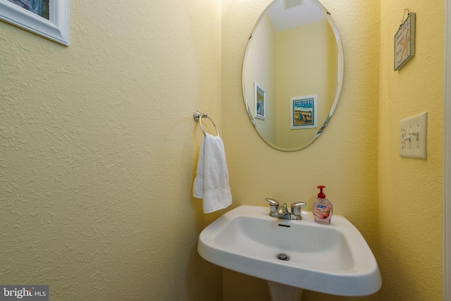 bathroom with sink