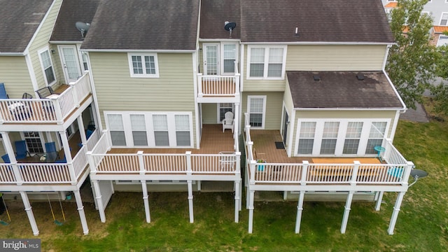 view of rear view of house