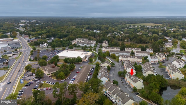 aerial view