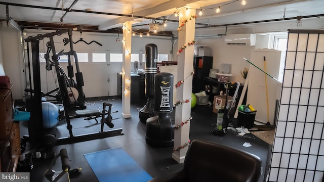 view of exercise room