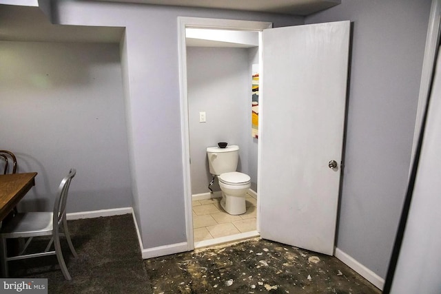 bathroom with toilet