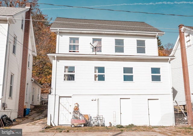 view of rear view of property