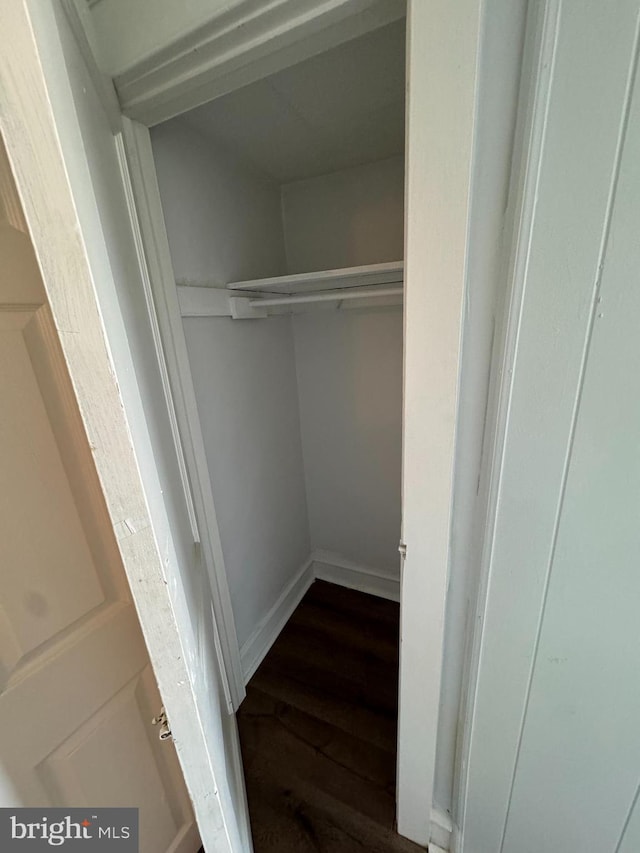 view of closet