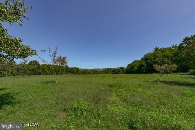 view of landscape with a rural view