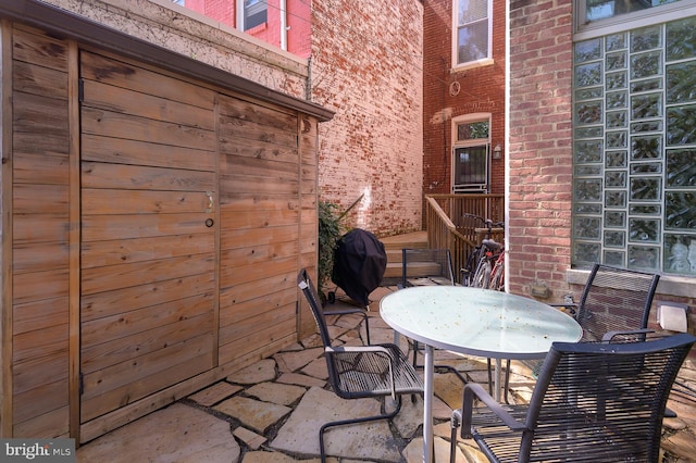 view of patio / terrace with grilling area