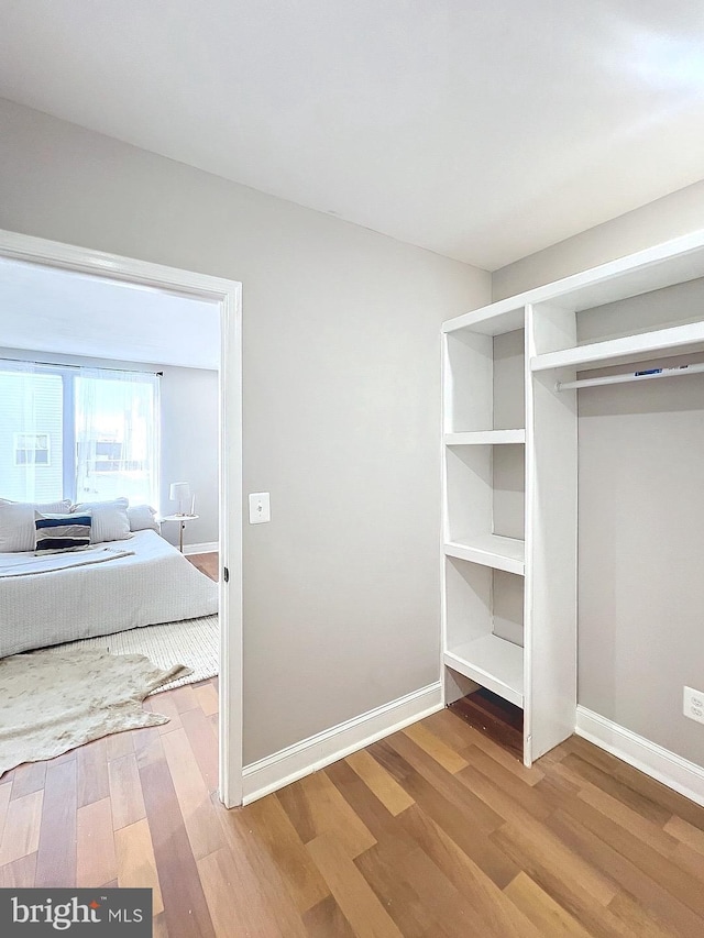 interior space featuring light hardwood / wood-style flooring