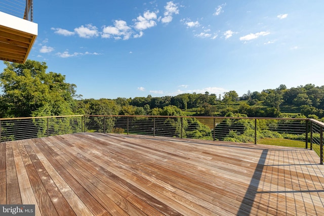 view of deck