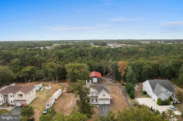 aerial view