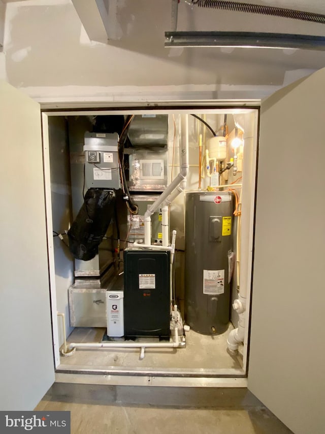 utilities with water heater