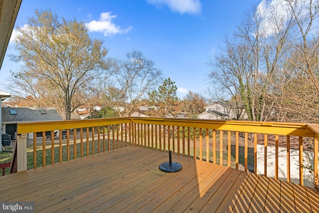 view of deck