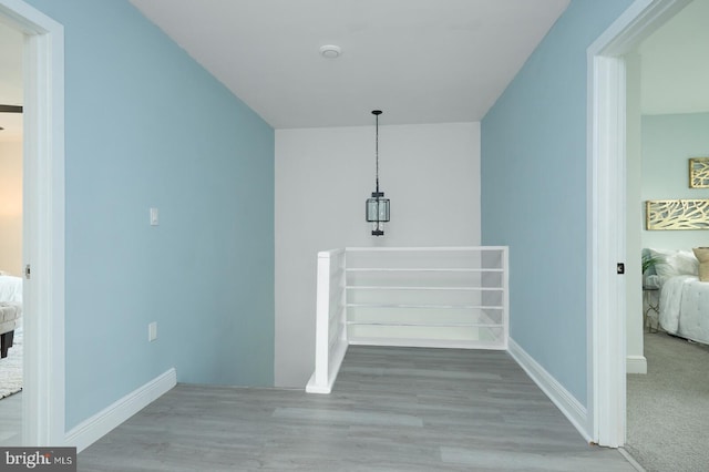 interior space featuring hardwood / wood-style floors