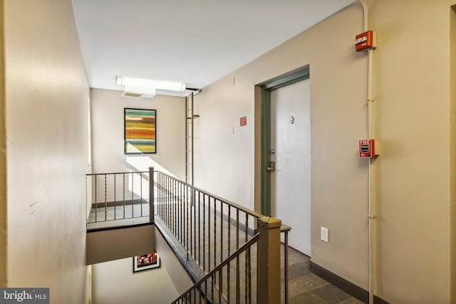 view of staircase