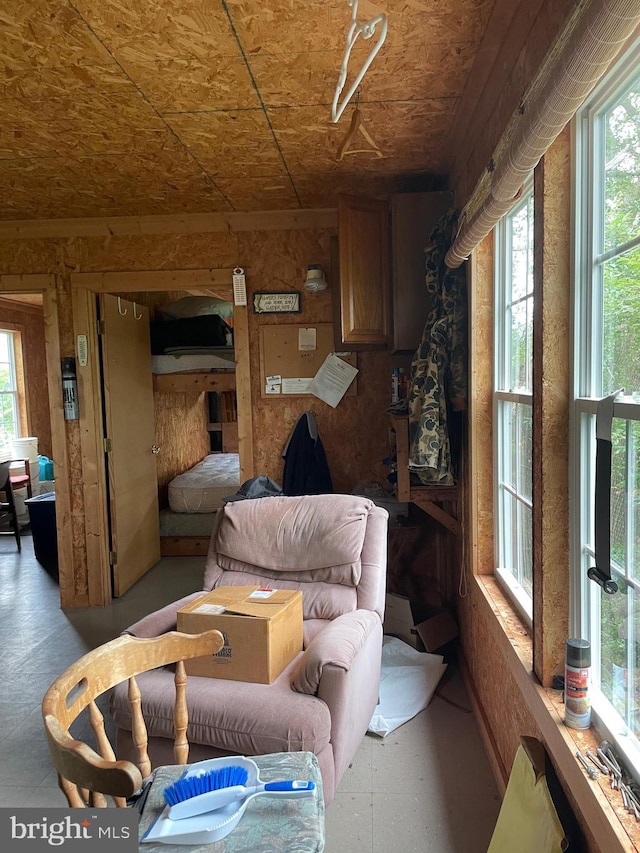 living room with a healthy amount of sunlight