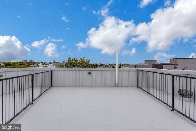 view of patio / terrace featuring a balcony