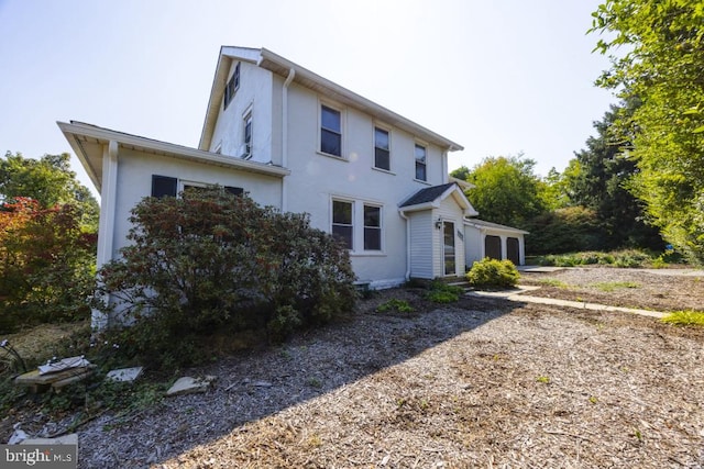 view of back of property