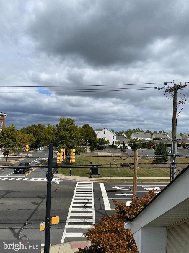 view of road