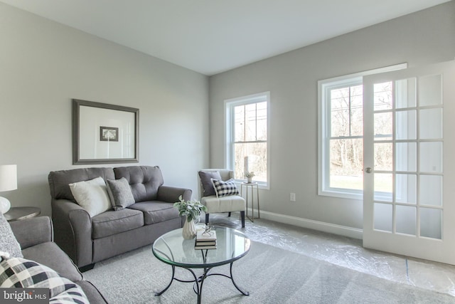 view of living room