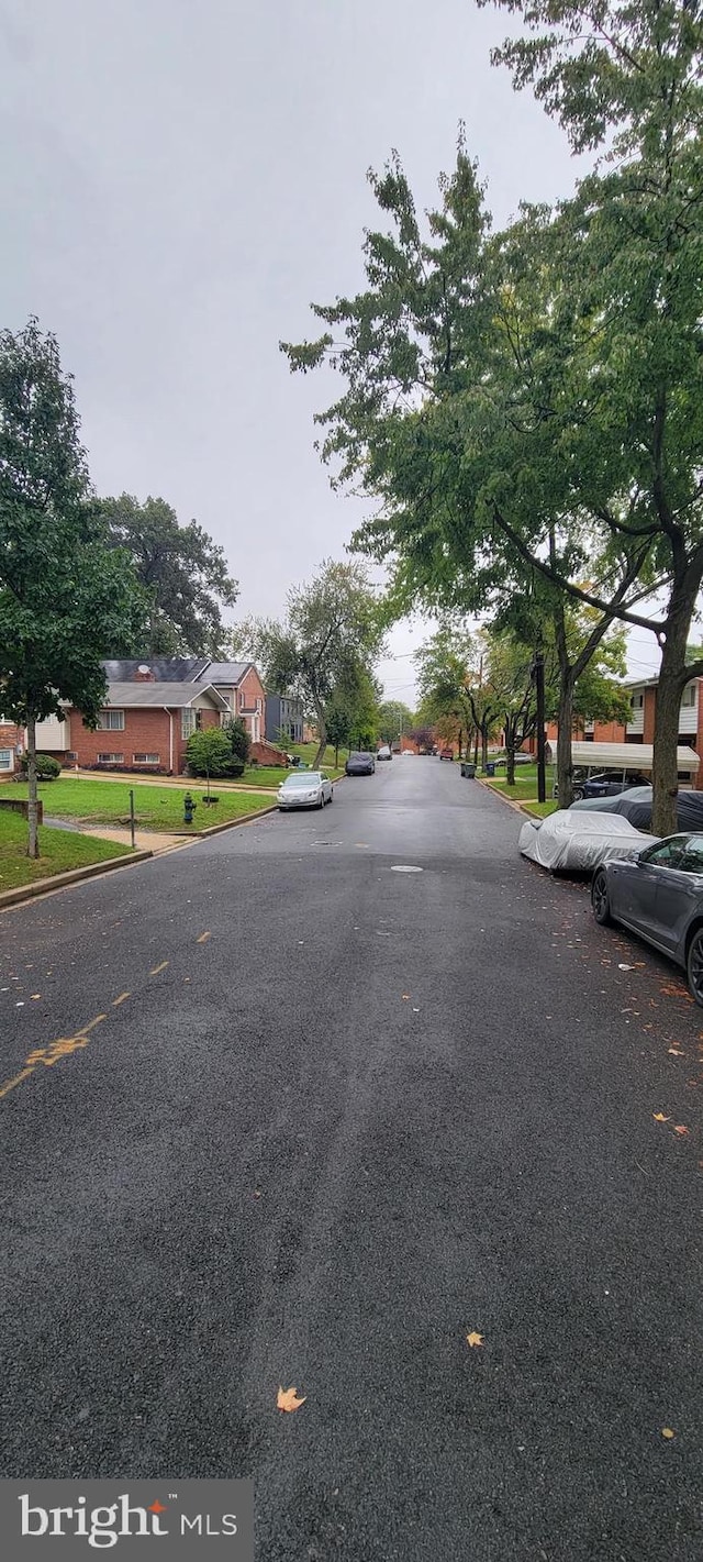 view of road