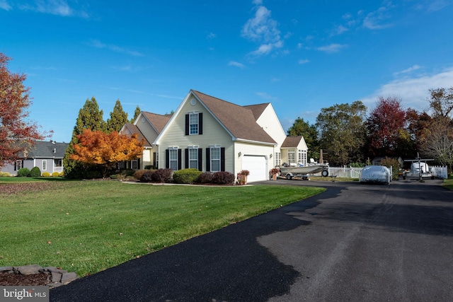 view of property exterior featuring a lawn