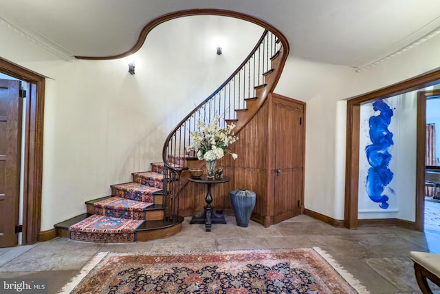 view of entrance foyer