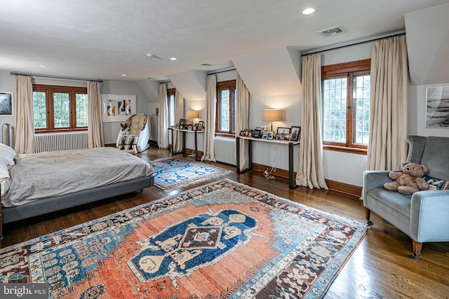 94 N Rd, Princeton, NJ 08540 - bedroom featuring baseboards, wood finished floors, recessed lighting, and multiple windows