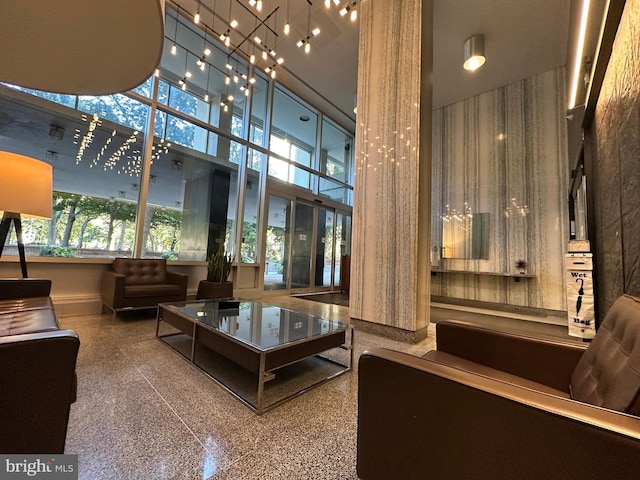view of community lobby