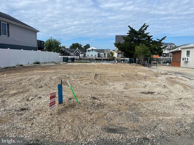 view of yard with cooling unit