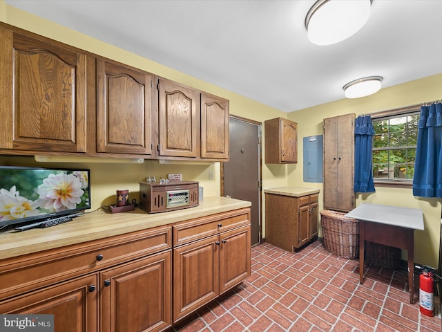 kitchen with electric panel