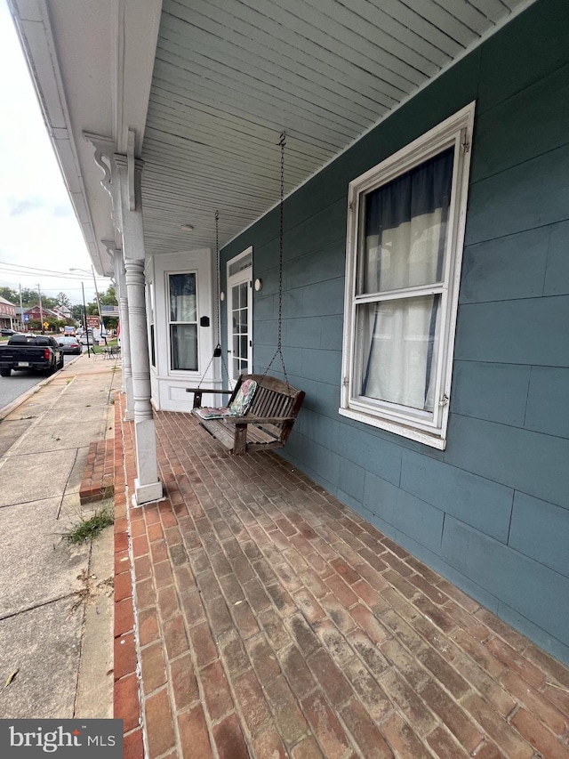 view of patio / terrace featuring a porch