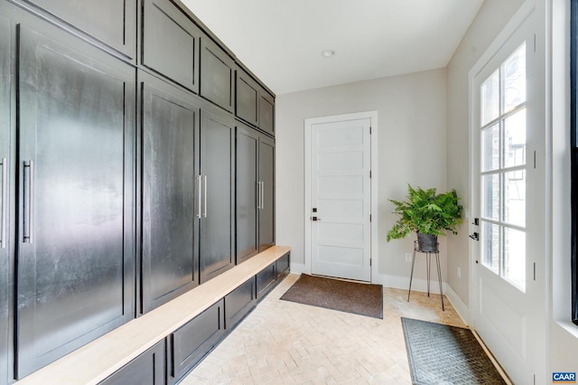 view of mudroom