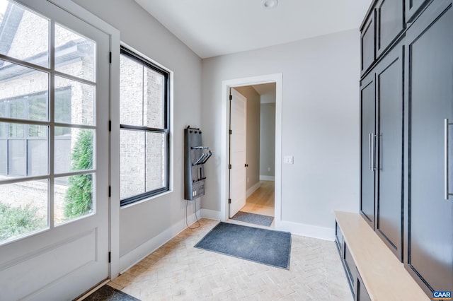 entryway with a healthy amount of sunlight