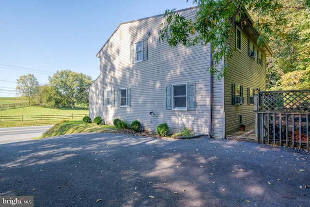 view of property exterior