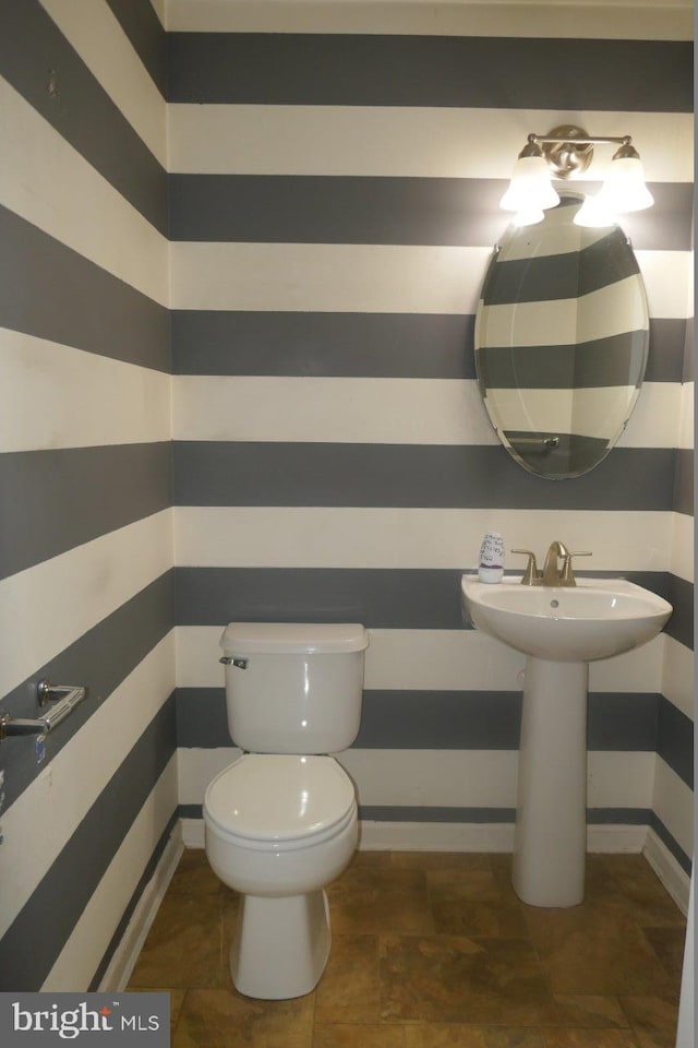 bathroom with toilet