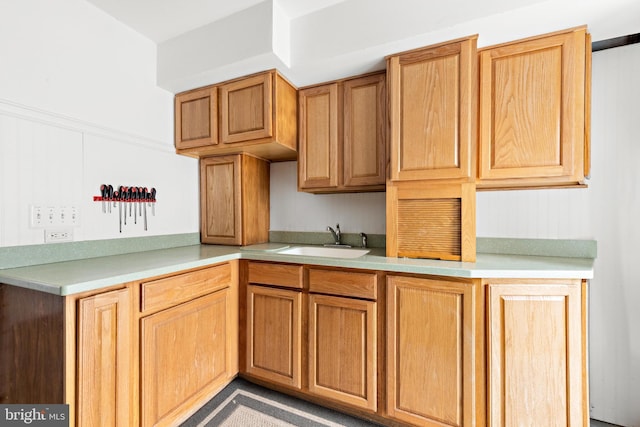 kitchen featuring sink