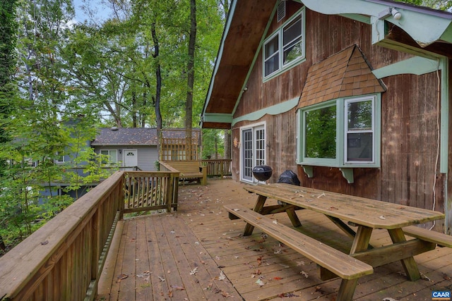 view of deck