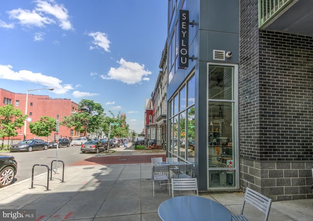 view of home's community with a patio