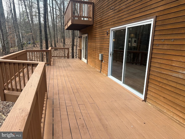 206 Mustang Ct, Gambrills, MD 21054 - view of deck