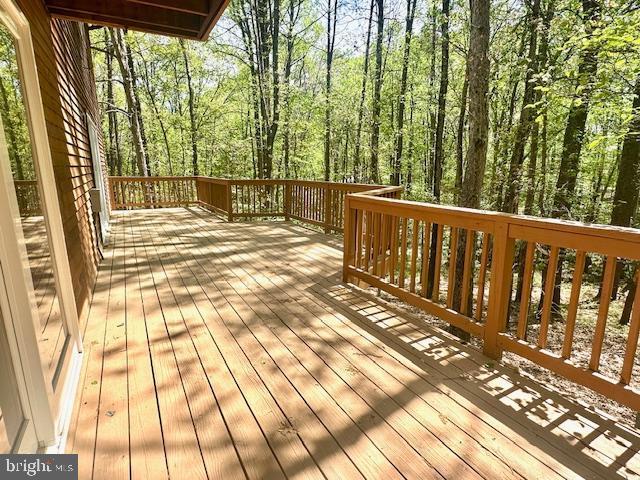 206 Mustang Ct, Gambrills, MD 21054 - view of wooden deck