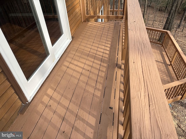 206 Mustang Ct, Gambrills, MD 21054 - view of wooden deck