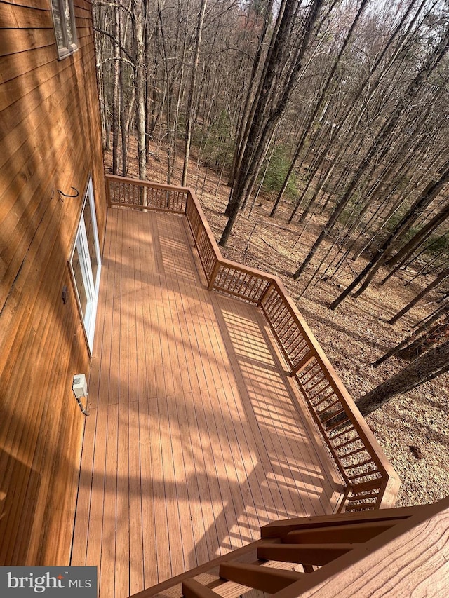 206 Mustang Ct, Gambrills, MD 21054 - view of deck